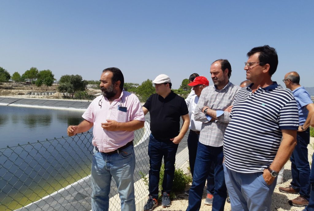 La comunidad de regantes de Foia del Pou utiliza agua reutilizada para abastecer su regadío.