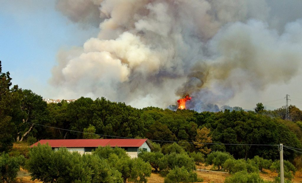 Muchas urbanizaciones y núcleos urbanos dispersos son más vulnerables ante un incendio forestal