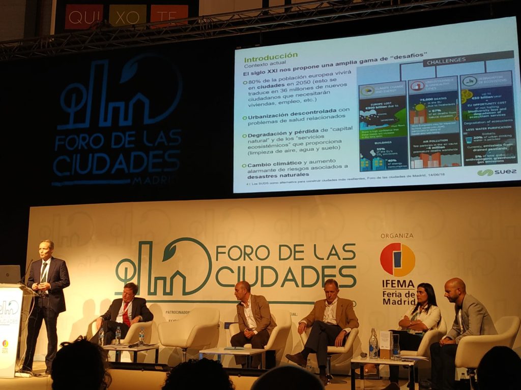 Agustín Torres en el Foro de las Ciudades presentó una línea de la Edusi Rivas Vaciamadrid.