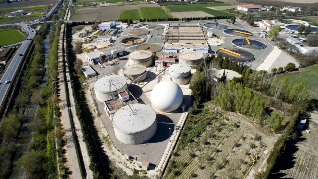 Vista aérea de Biofactoría Sur Granada