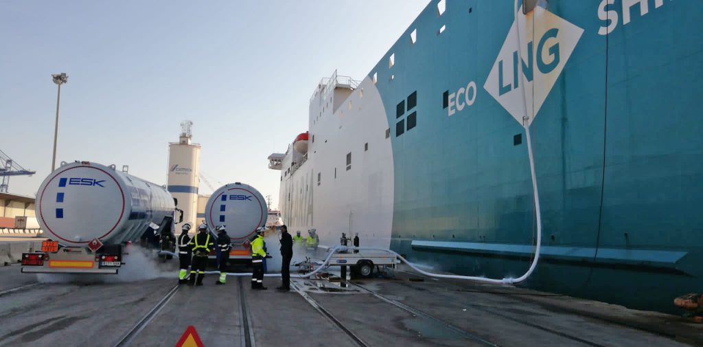 Baleària establece un sistema de bunkering de alta eficiencia en València