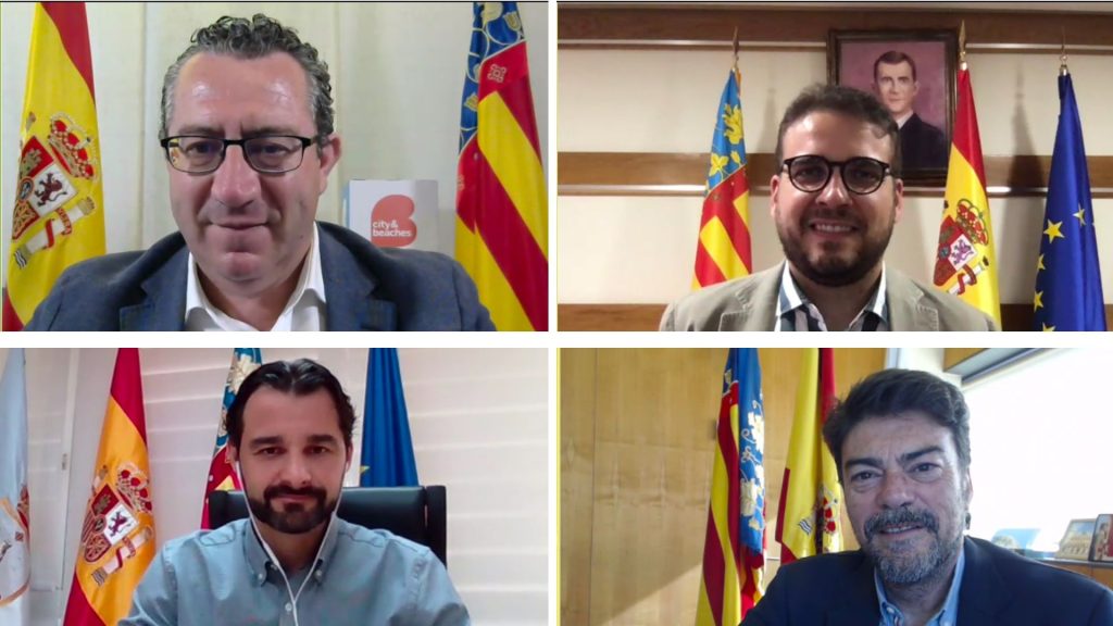 La digitalización destaca la provincia de Alicante entre las regiones de Europa. Así lo cuentan Luis Barcala, Toni Pérez, Eduardo Dolón y Adrián Ballester.