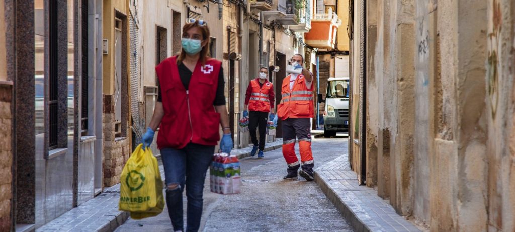 Suez España ha colaborado con el programa Cruz Roja Responde, lanzado para apoyar en la crisis de la pandemia