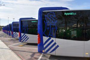 Autobuses hídridos eléctricos