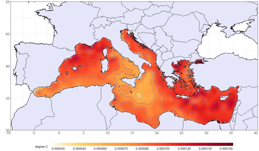 Las olas de calor y las temperaturas más altas en el aire se retroalimentan en el Mediterráneo, según el catedrático de la UA, Jorge Olcina.