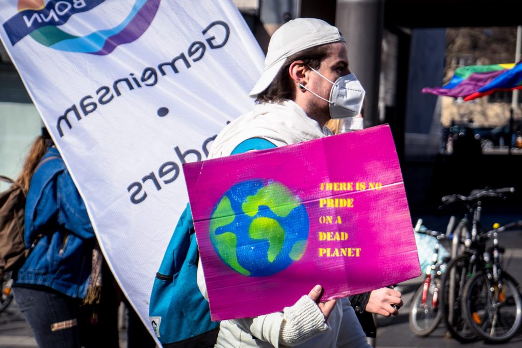 El secretario general de las Naciones Unidas, António Guterres, resume cómo llegan a la COP26: "Nos jugamos nuestra última oportunidad, literalmente, de cambiar el rumbo". Foto: Mika Baumeister