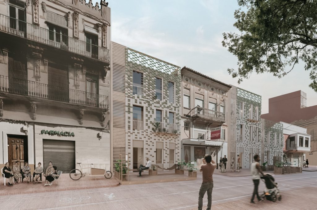 El equipo Azalea de la UPV defenderá este junio en el Solar Decathlon Europe 21/22 su trabajo preparado en el barrio de El Cabanyal.