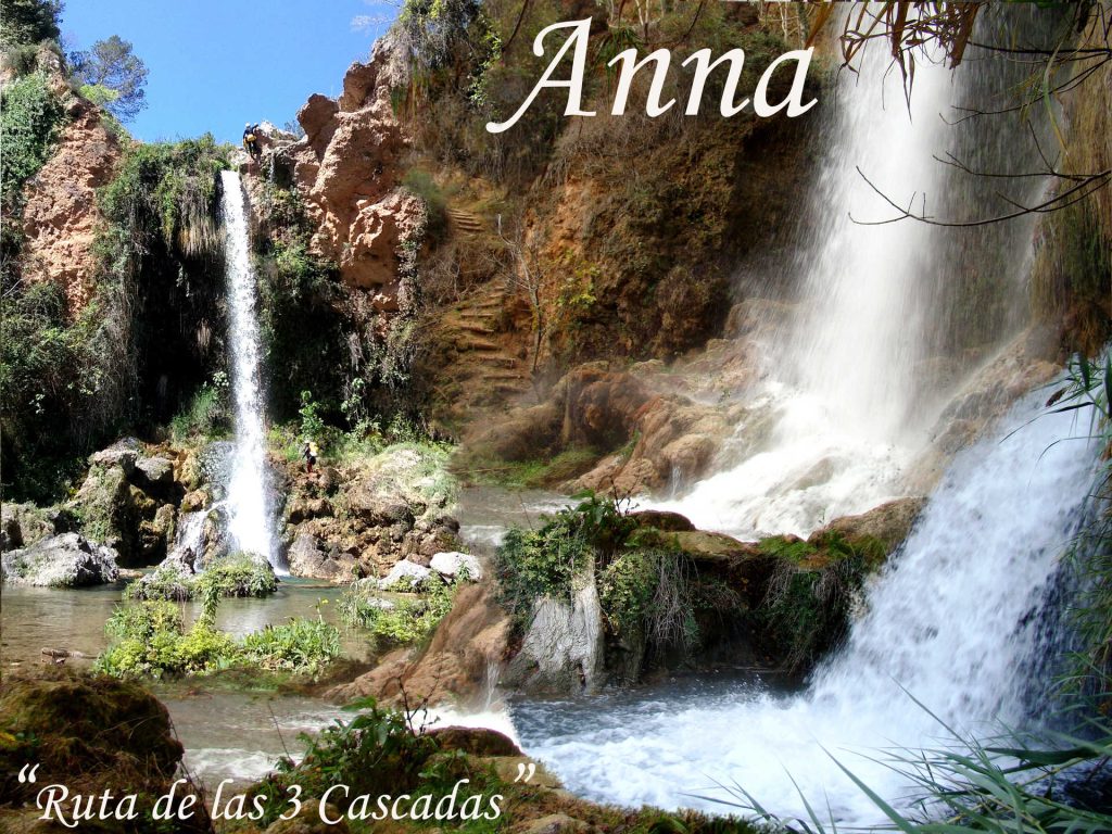 Tres Cascadas de Anna