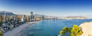 Imagen de la costa de Benidorm (Alicante)./ iStock.